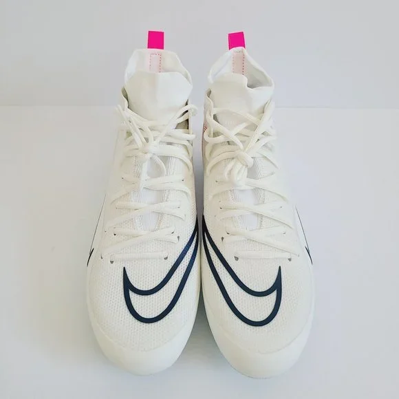 NEW Nike Alpha Huarache 8 Elite LAX Lacrosse Cleats CW4440-116 Size 9.5 Sail - Picture 2 of 8